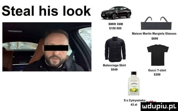 steel his look