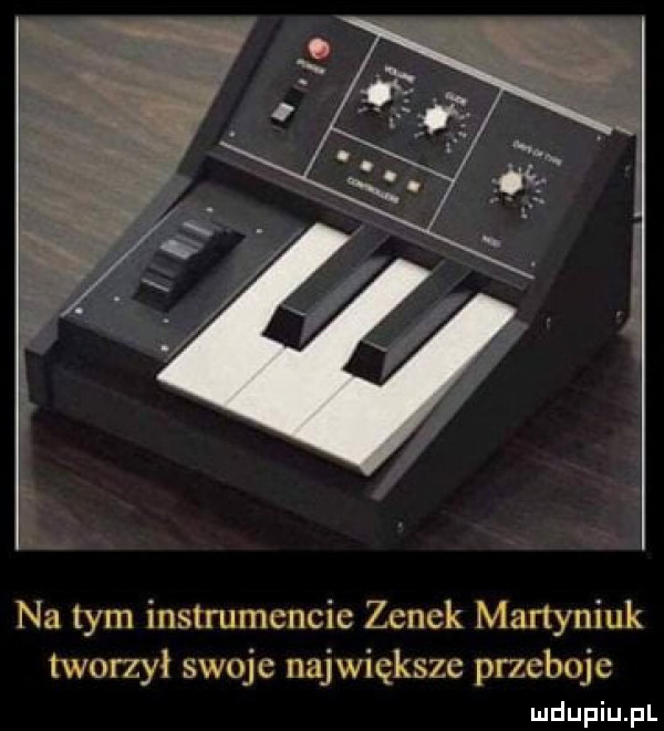 na tym instrumcncic zenek martyniuk tworzył swoje największe probuje