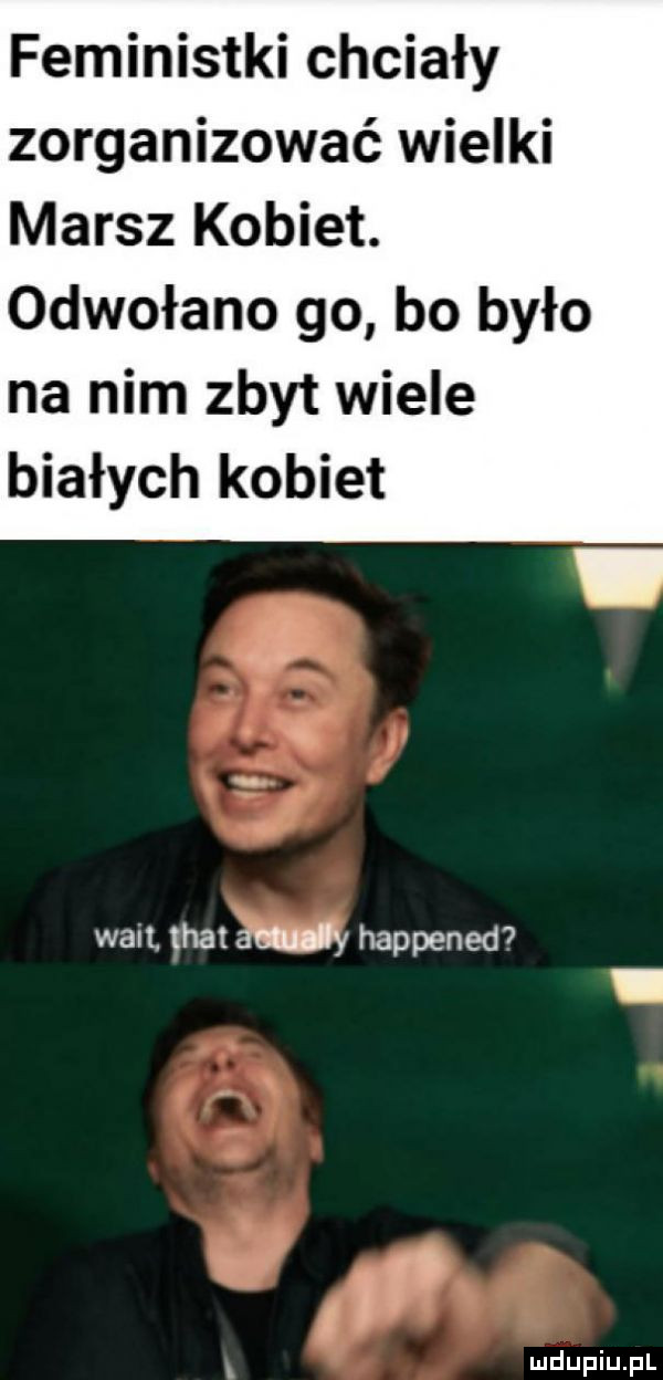 feministki chciały zorganizować wielki marsz kobiet. odwołano go bo było na nim zbyt wiele białych kobiet walt trat sm happened