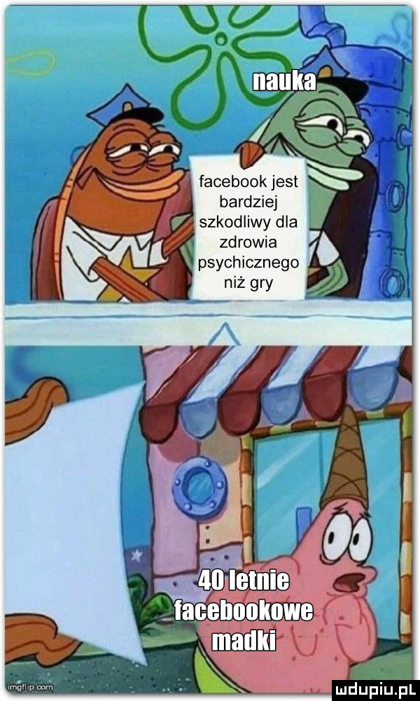 facebookjest  . bardziej szkodliwy dla zdrowia psychicznego niż gry mdupiupl