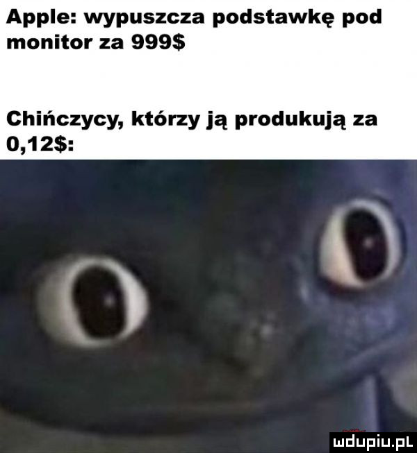 ample wypuszcza podstawkę pod monitor za     chińczycy którzy ją produkują za