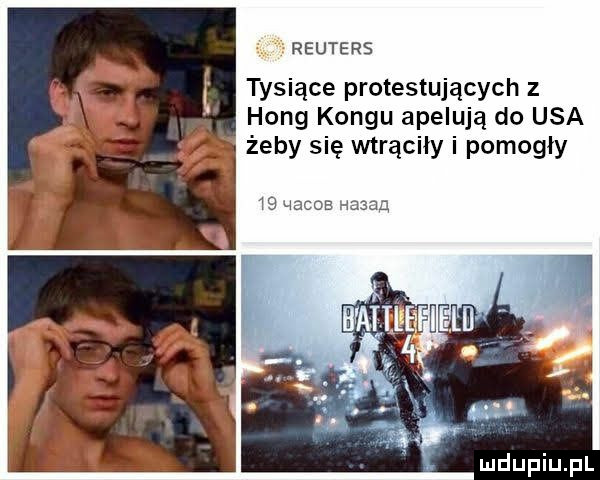 reuters tysiące protestujących z hang kongu apelują do usa żeby się wtrąciły i pomogły     wima hjbb