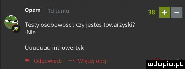 ogam m mw   . testy osobowosci czyjestes towarzyski nie uuuuuuu introwertyk   wipmwledl wwąnmiw