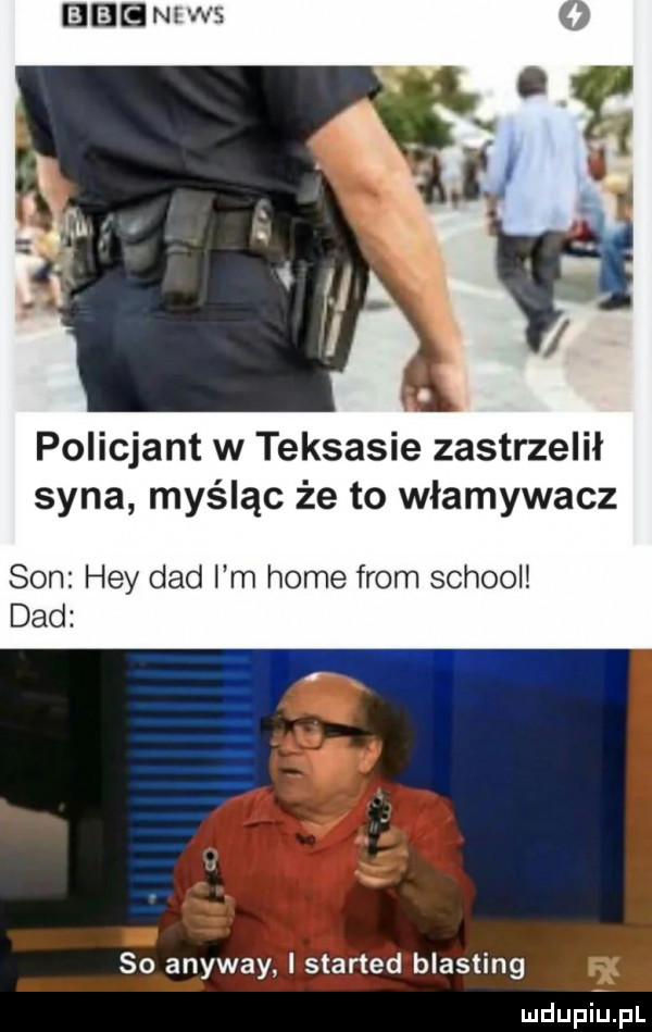 Policjant w Teksasie zastrzelił syna, myśląc że to włamywacz