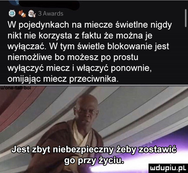 Pojedynki na miecze świetlne