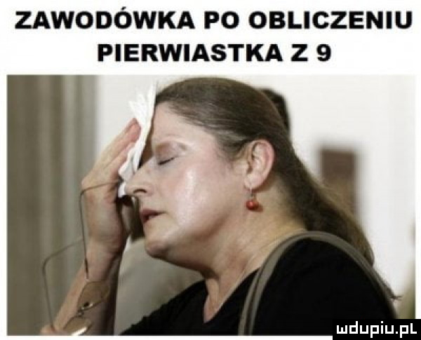 zawodówka po obliczeniu pierwiastka z