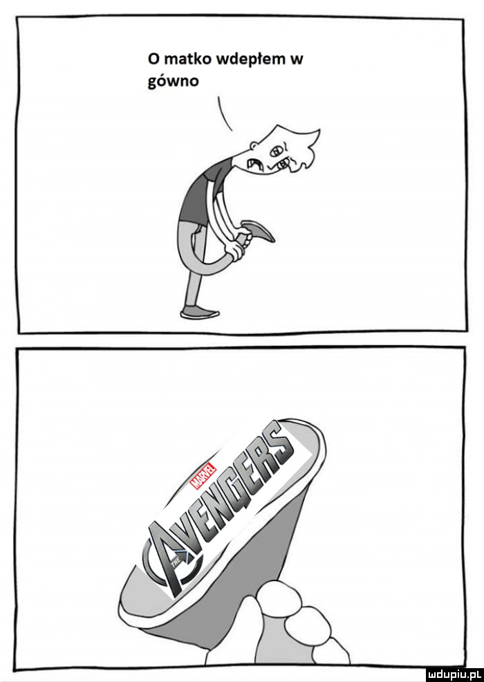 Wdepnąłem w gówno