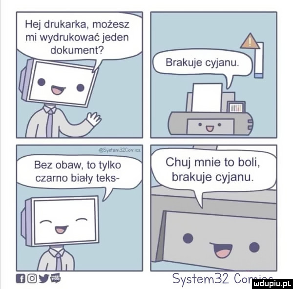 Hej, drukarka, możesz mi wydrukować dokument?