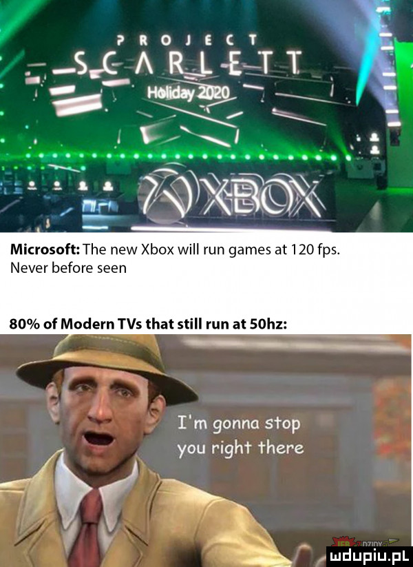 microsoft tee naw xbox will run gates at     fps. neper before scen    of modern tas trat stall run at   hz