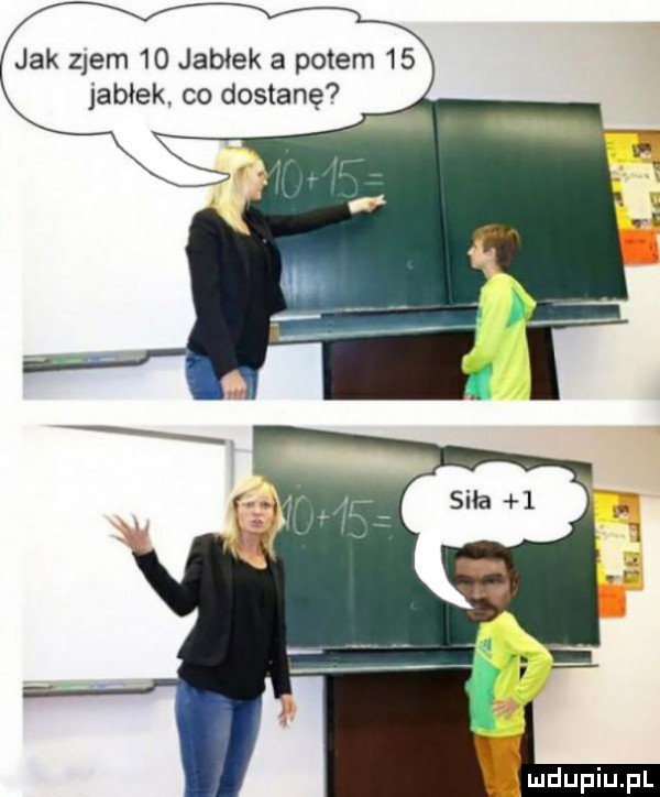 jak zjem    jabłek a potem    jabłek. co dostanę