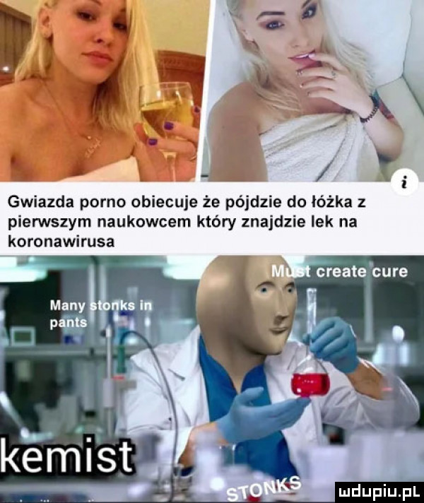 gwiazda porno obiecuje że pójdzie do łóżka z pienstym naukowcem który znajdzie lek na koronawirusa k ć rriiśt