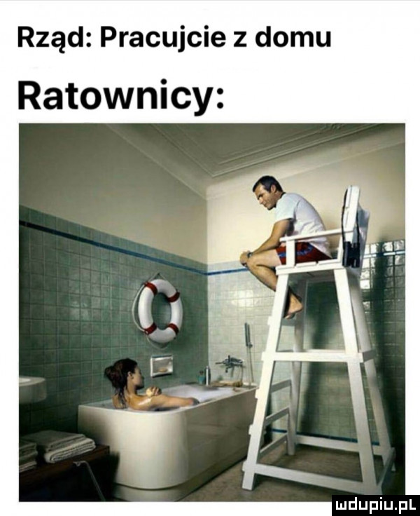rząd pracujcie z domu ratownicy