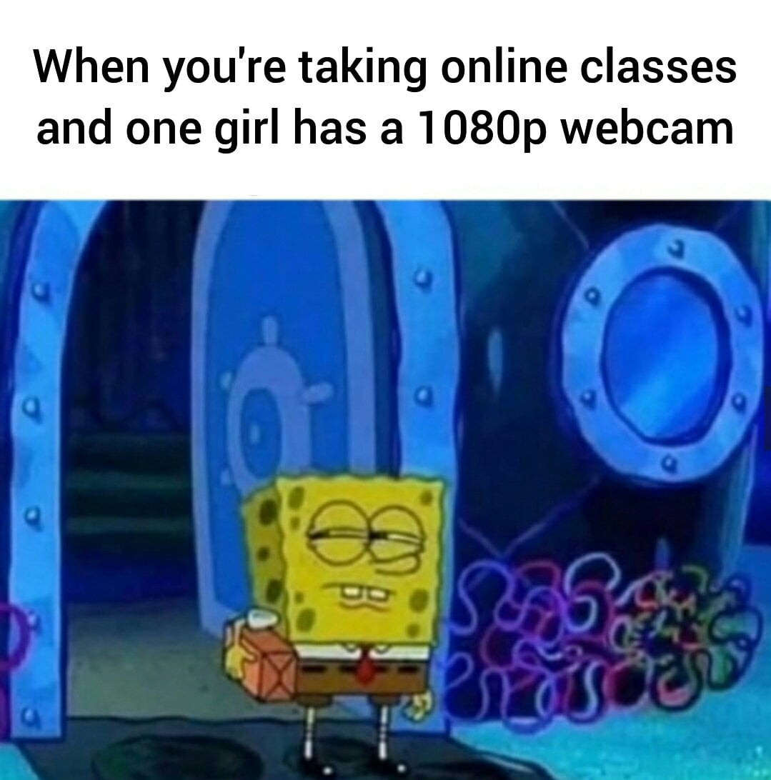 wien y-u re taping online classes and one gill has a     p webcam