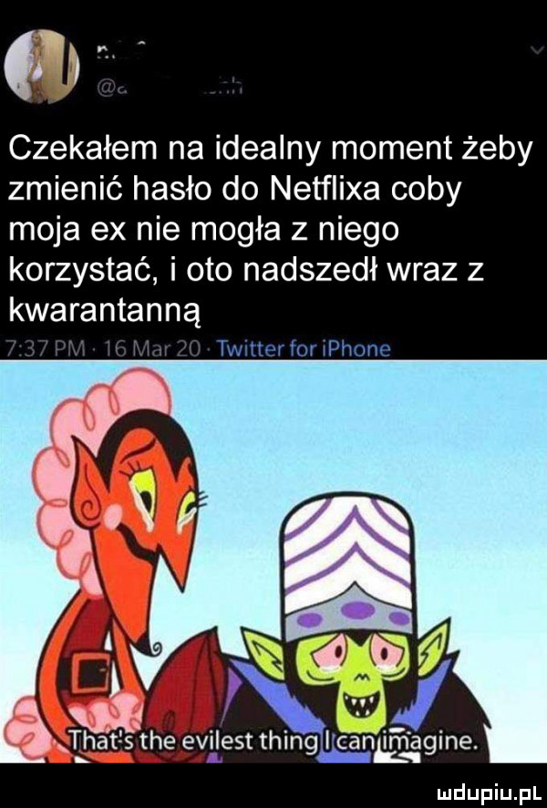 w a czekałem na idealny moment żeby zmienić hasło do netflixa coby moja ex nie mogła z niego korzystać i oto nadszedł wraz z kwarantanną tam r for płone