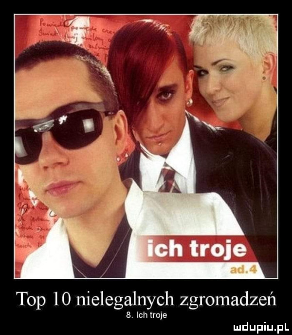 top    nielegalnych zgromadzeń b ich troje