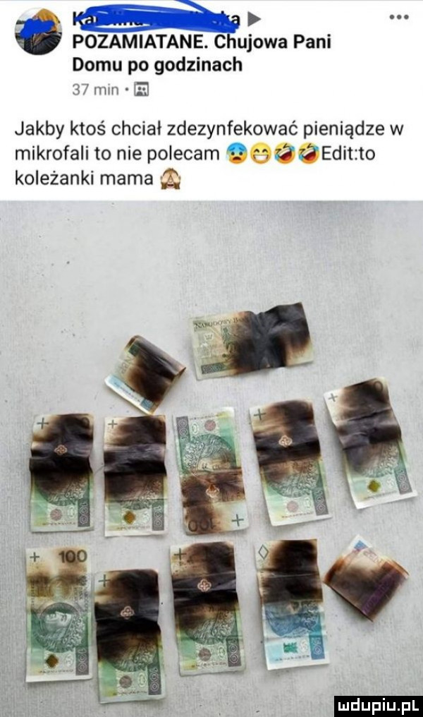 pozamiatane. chujowa pani domu po godzinach m mm e jakby ktoś chciał zdezynfekować pieniądze w mikrofali to nie polecam ggooedimo koleżanki mama ludu iu. l