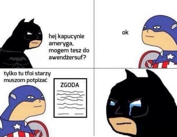 hoi kapucynie g ameriga. mucem tasz do awendżersuf tylka tu fol stany meszem ot imać p p zgoda
