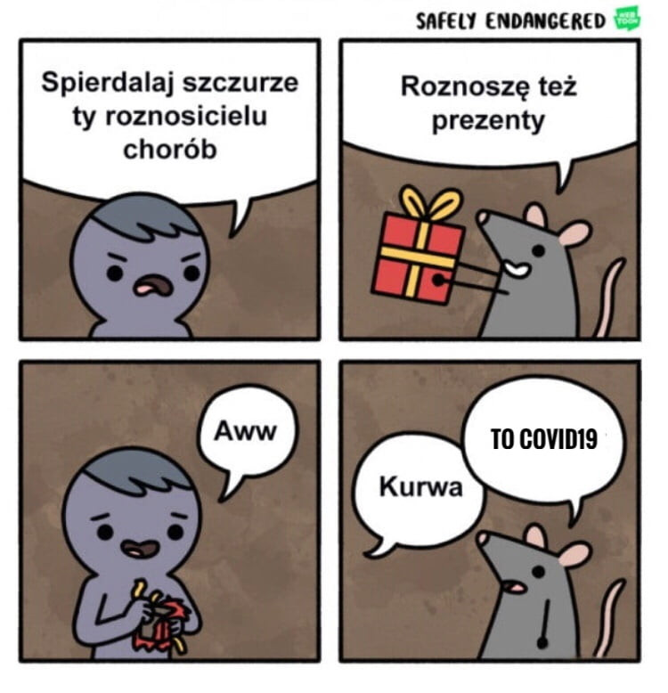 siu cnn cum spierdalaj szczurze roznoszę też ty roznosicielu prezenty chorób