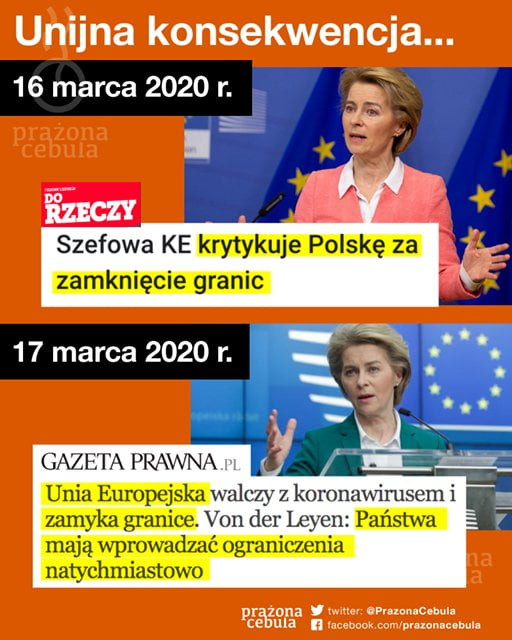 unijna konsekwencja.    marca      r. j nb zy ą szefowa ke krytykuje polskę za   . zamknięcie granic v ęfq.    marca      r. abakankami. abakankami. abakankami. gazeta prawna l l unia europejska walczy z koronawirusem i y zamyka granice. van der leyen państwa mają wprowadzać ograniczenia natychmiastowo ma w. mam. pcamna w